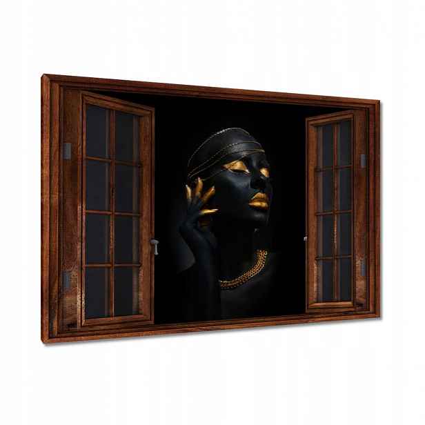 Obrazy 120x80 Zlatá aparace