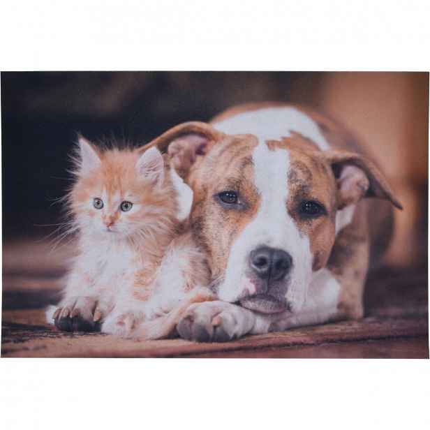 Rohožka Kotě a pes, 38 x 58 cm