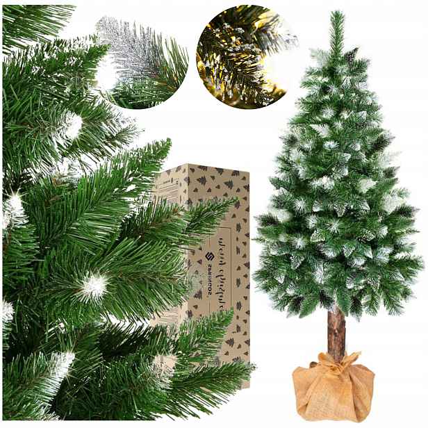 Umělý Vánoční Stromeček Na Kmeni Borovice 220 CM Premium Vánoce