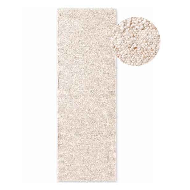 Krémový ručně tkaný běhoun z materiálu bouclé 80x200 cm Notting Hill Portobello – Ted Baker