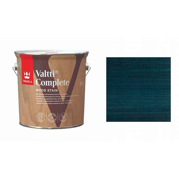 Tikkurila Valtti Complete 2,7 L 5086 Yo – Rozpouštědlový Lakový Nátěr