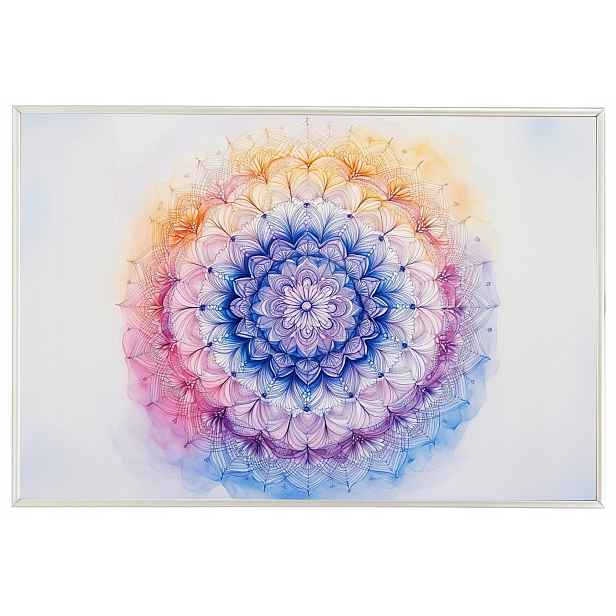 Plakát Rámeček Aluminium Mandala Harmonie Meditace Zen Duch Krajka 60x40