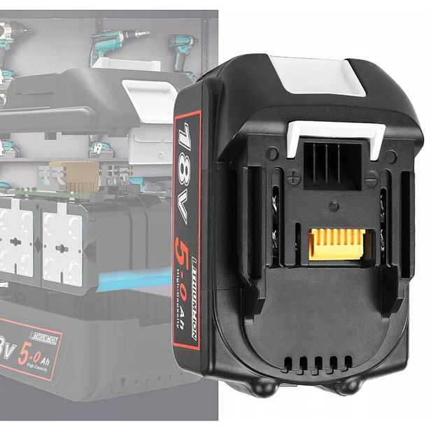 Akumulátor 18 V 5 Ah 5000 Mah Lithiová Baterie Pro Výměnu Elektrického Nářadí