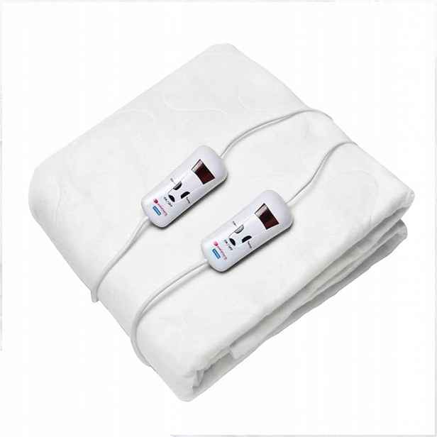 Vyhřívaná elektrická deka, podložka na matrace Pekatherm 150 x 160 cm, bílá