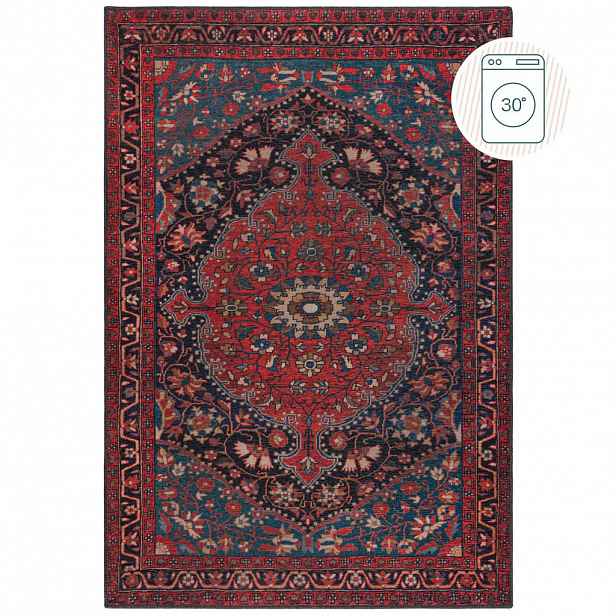 Flair Rugs TKANÝ KOBEREC, 190/290 cm červená