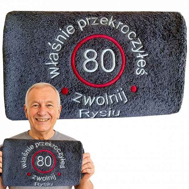 Dárek K 80. Narozeninám Pro Babičku Dědečka, Máme Tatínka, Ženu, Tetu, Ručník