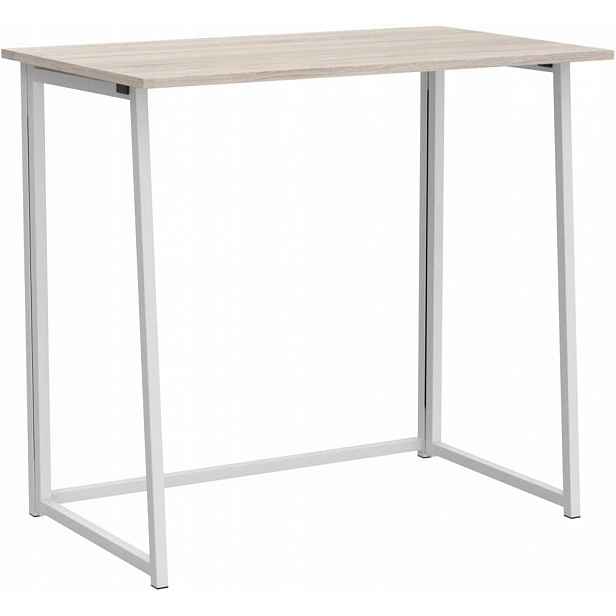 Skládací počítačový stůl 80x45 cm do domu, kanceláře, dřevo