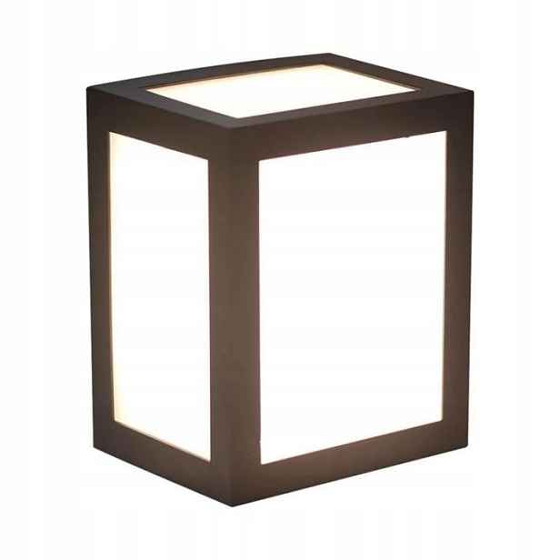 Venkovní Nástěnné Svítidlo Led, Nástěnné, Černé, 3000K, 12W, 750LM, IP65