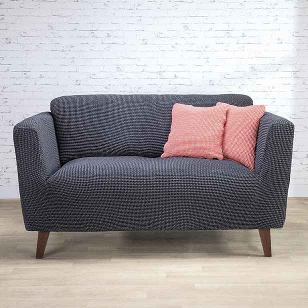 Nueva Textura decoDoma napínací potah strečový NIAGARA korálová povlaky na polštářky 2 ks  40 x 40 cm