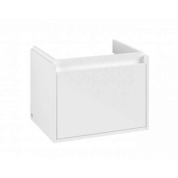 Villeroy & Boch Skyla - Umyvadlová skříňka, 57x44x44 cm, 1 zásuvka, Brilliant White C78400VE