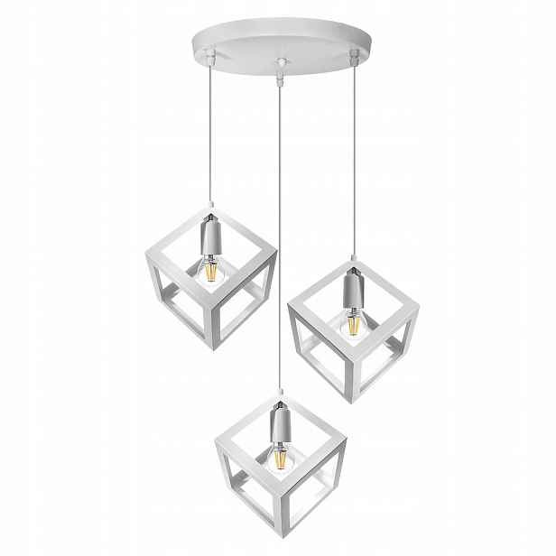 Lampa Loft Sweden kulatá PZE-609 Bílá