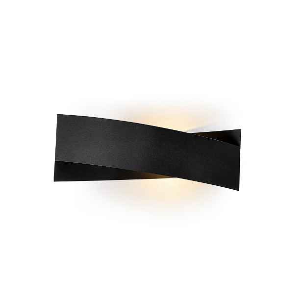 Opviq Nástěnná lampa Paddle černá