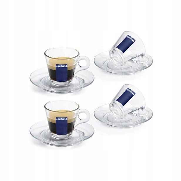 Šálek Lavazza Cappuccino 160 Ml podšálek sklo 3x