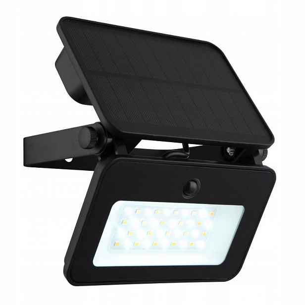 Solární Lampa Venkovní Solar 1000lm Led 8W Snímač pohybu Globo Lighting