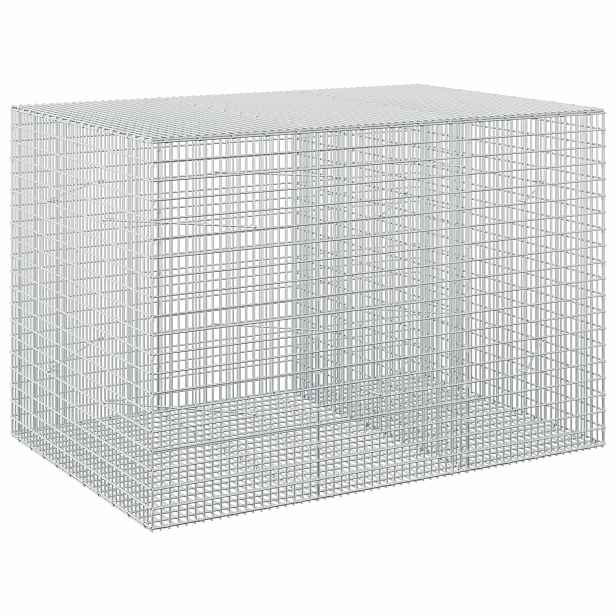vidaXL Gabion s drátem 5 mm a síťkou 5x2,5 cm 150x100x100 cm