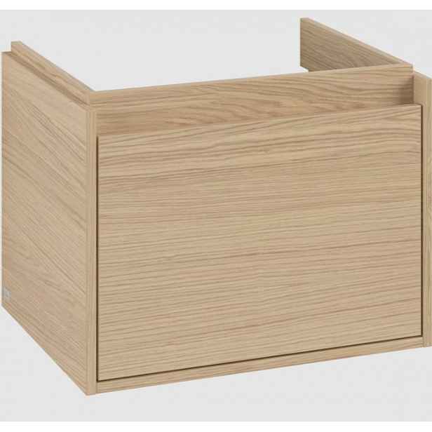Villeroy & Boch Skyla - Umyvadlová skříňka, 57x44x44 cm, 1 zásuvka, Nordic Oak C78400VJ