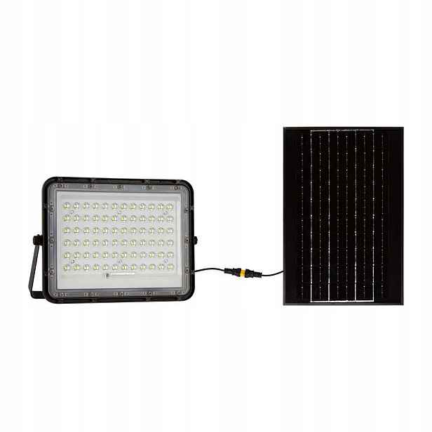 15W solární Led halogenový zářič s dálkovým ovládáním a neutrálním světlem V-tac