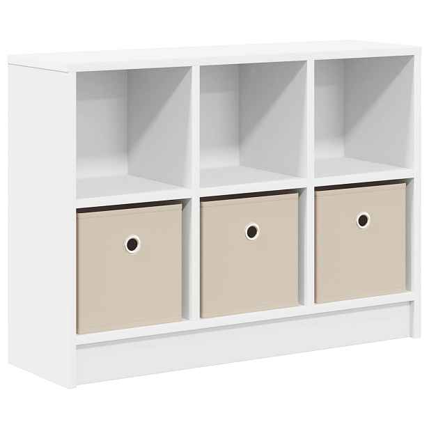 vidaXL Servírovací skříň Bílá 73,5 x 22,5 x 53,5 cm