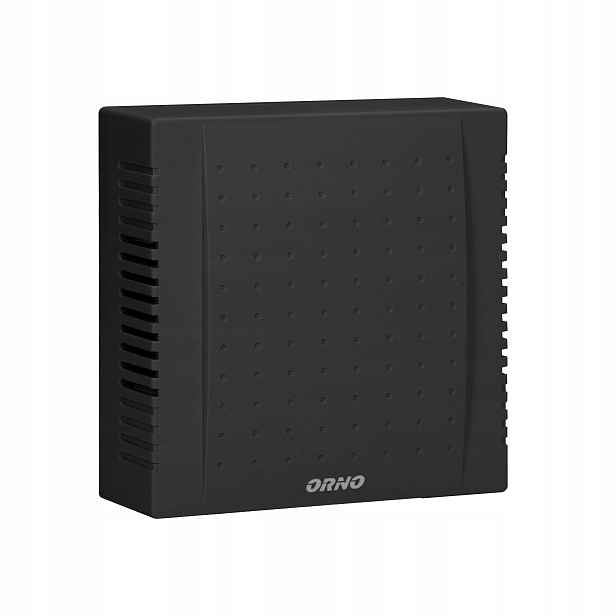 2x Dvoutónový Zvonek Gong 230V Quatro Ac Černý ON-MR-149/B