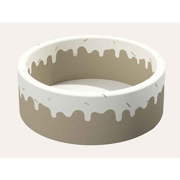 eliNeli Pěnový suchý bazének Cream