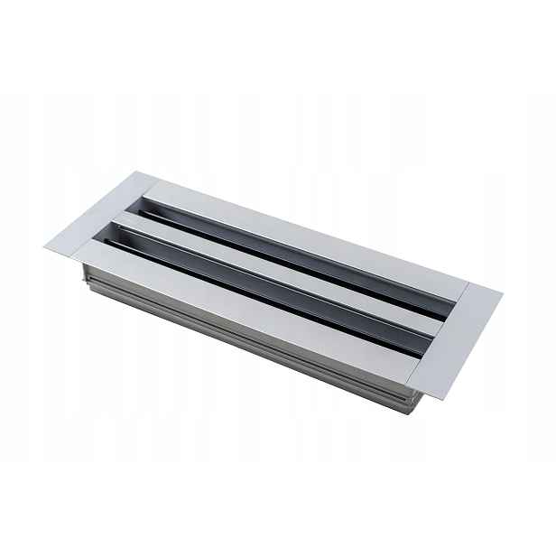 Lineární štěrbinový ventilátor hliníkový dvouštěrbinový 300 x 104 mm Lds 91043