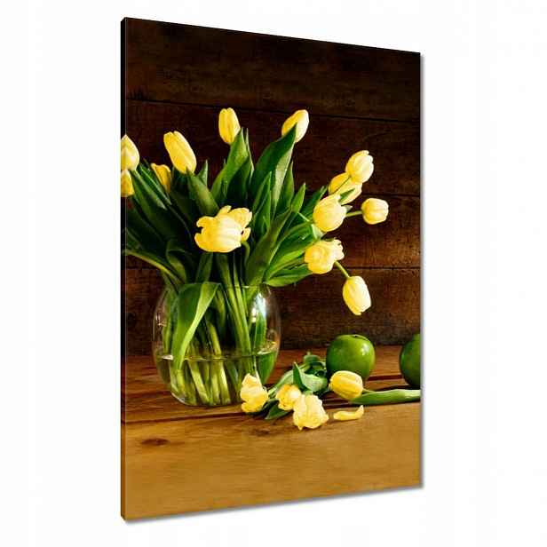 Obrazy 70x100 Žluté tulipány