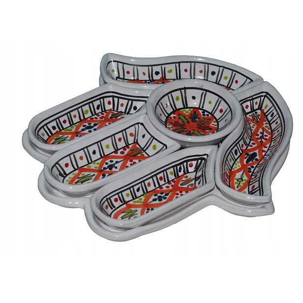 Mezze Set pro Mezze Meze Fatima Maroko Tunisko Hamsa