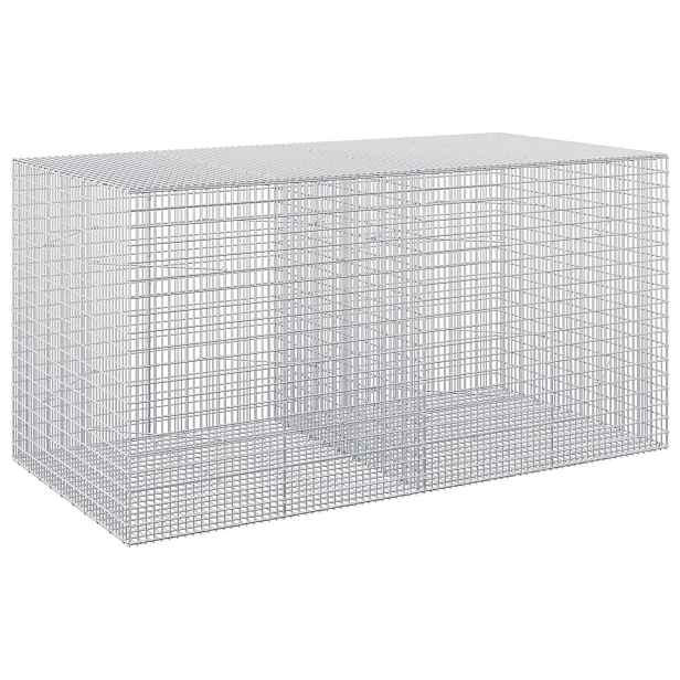 vidaXL Gabion s drátem 5 mm a síťkou 5x2,5 cm 200x100x100 cm