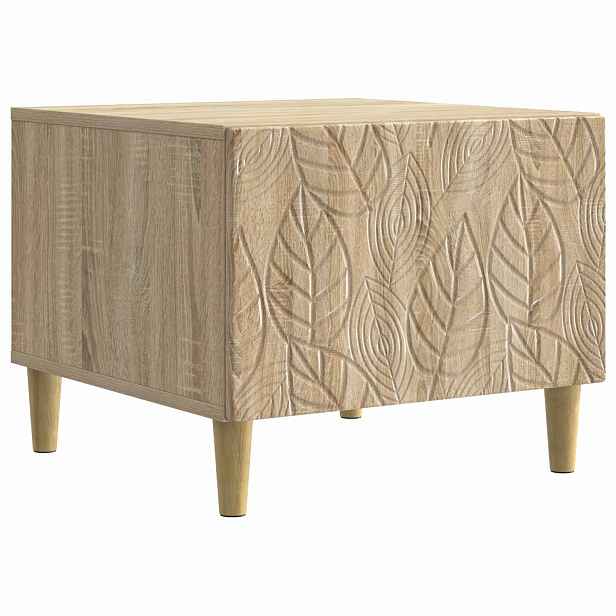 vidaXL Konferenční stolek Dub sonoma 50 x 49 x 40 cm Kompozitní dřevo