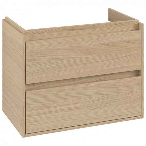 Villeroy & Boch Skyla - Umyvadlová skříňka, 77x60x44 cm, 2 zásuvky, Nordic Oak C79600VJ