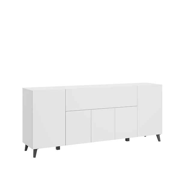Komoda 180 cm bílá Phuket laminát