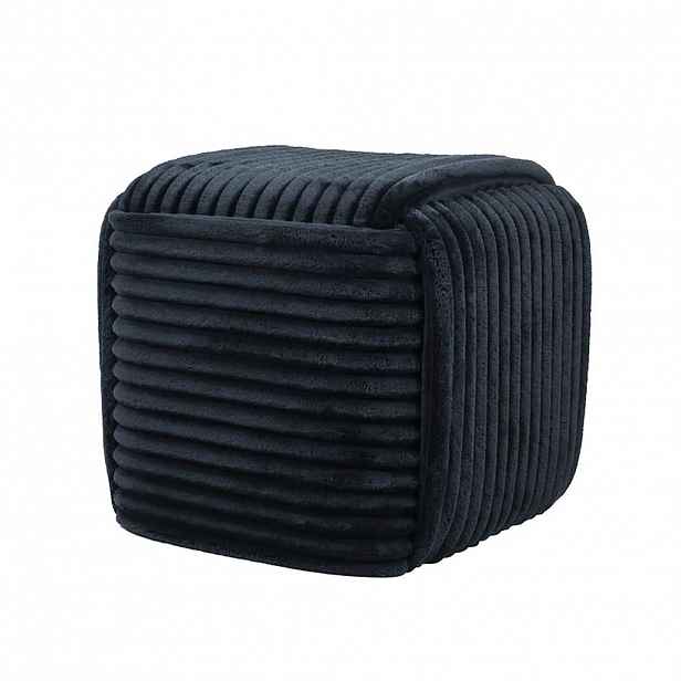 Mondex TABURET, textil, černá