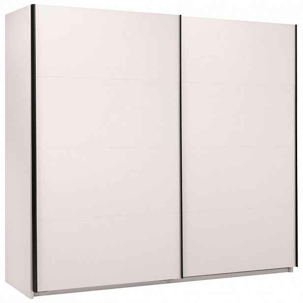 P & B ŠATNÍ SKŘÍŇ S POSUVNÝMI DVEŘM, kašmírová, 250/211,5/61,5 cm