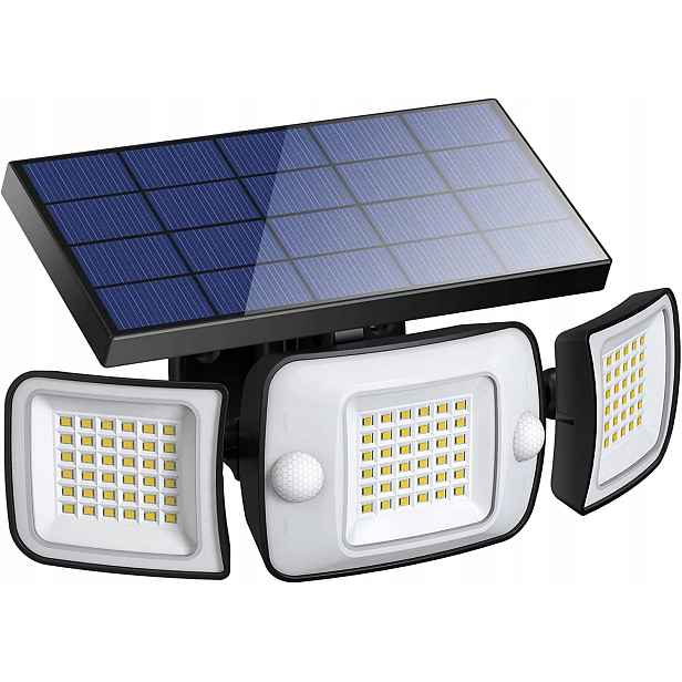 Solární lampa zapichovací Intelamp černá 17 cm 1 ks