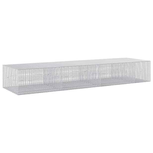 vidaXL Gabion s drátem 5 mm a síťkou 5x2,5 cm 350x100x50 cm