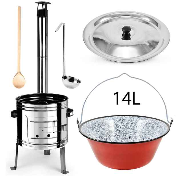 Perfect Home Set-35 Kotlíková souprava 14 L, 5 ks