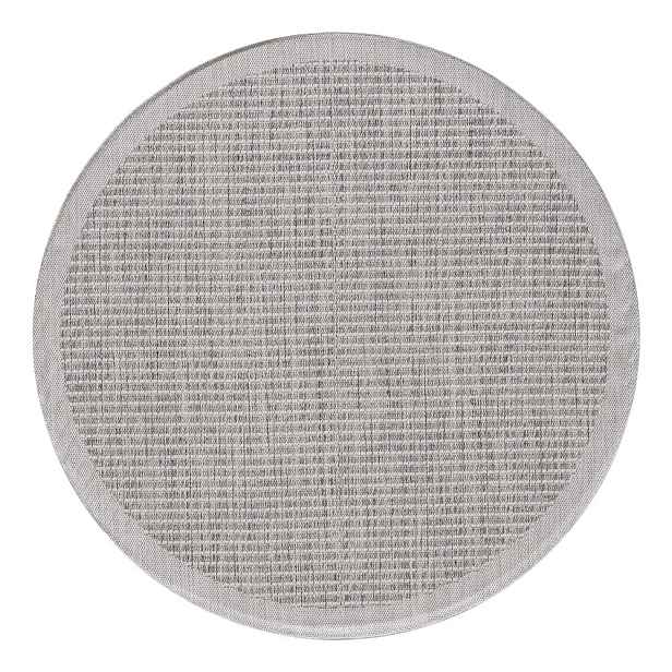 Šedý kulatý venkovní koberec ø 120 cm Giza – Ayyildiz Carpets