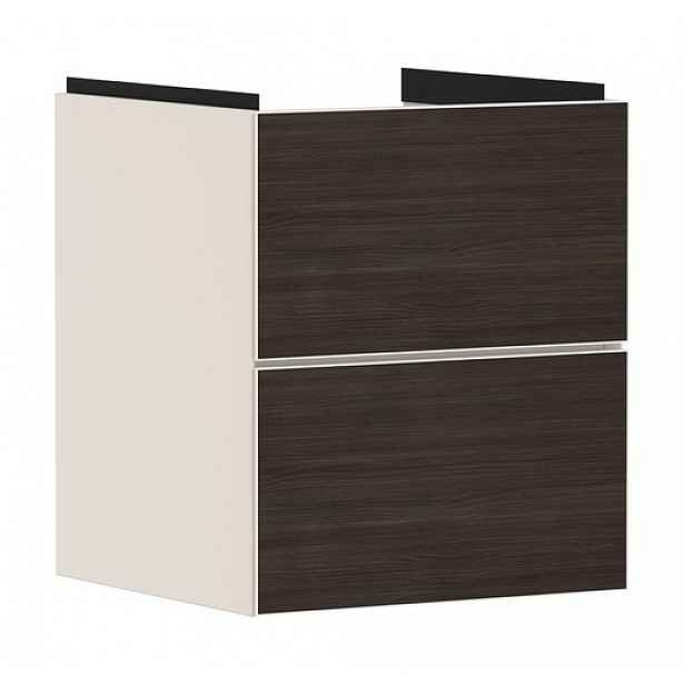 Skříňka pod umyvadlo bez umyvadla Hansgrohe Xevolos E 48x57,5x47,5 cm písková matná béžová mat 54173730