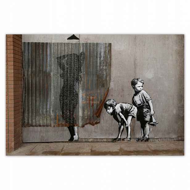 Fototapety flizelina 104x70 Banksy prohlížení