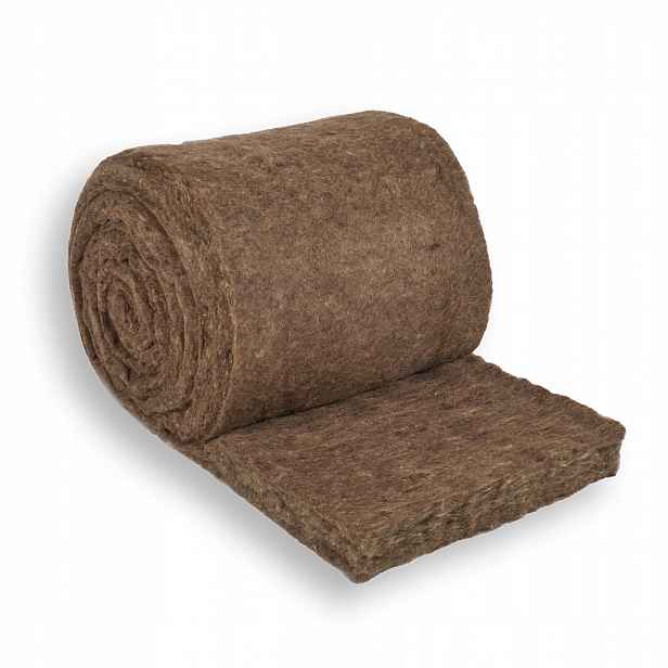 Izolace z ovčí vlny Optimal 18 kg/m³ – šířka 3 cm šířka 30 cm, role 12 m