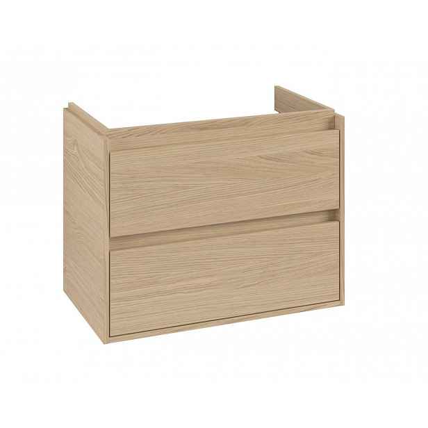 Villeroy & Boch Skyla - Umyvadlová skříňka, 77x60x44 cm, 2 zásuvky, Nordic Oak C79700VJ