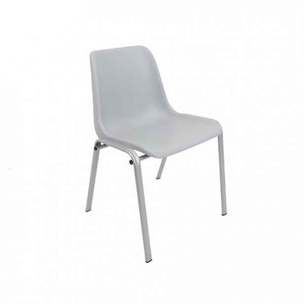 Konferenční židle Maxi hliník bílá
