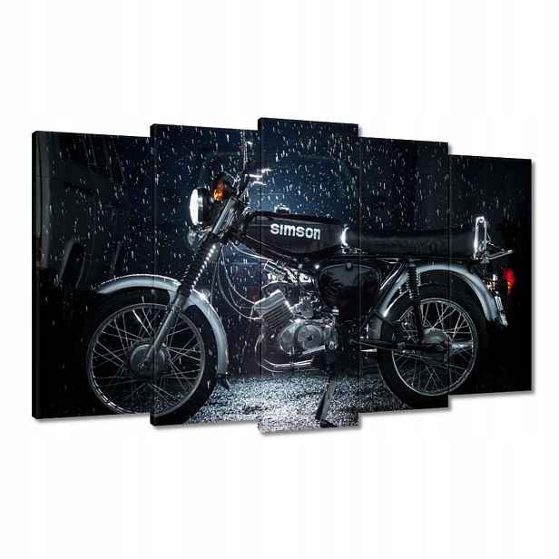 Obrazy 100x60 Černý Simson 4 rychlostní stupně