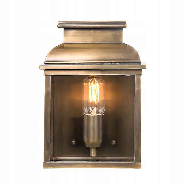 Elstead Venkovní nástěnné svítidlo Old Bailey Mosaz E27 60W Retro IP44