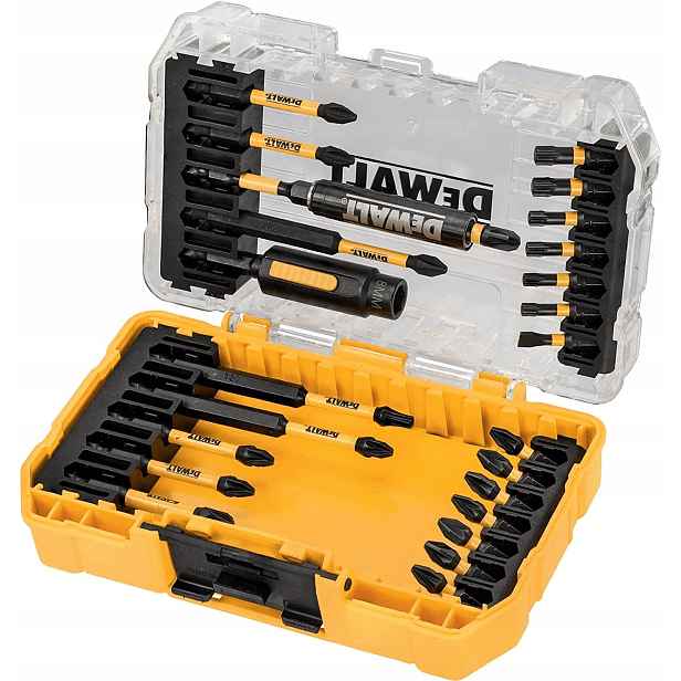 DeWALT Sada smíšených úderových bitů v kazetě 37 kusů