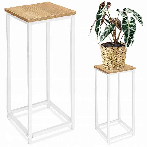 Držák Na Květináč bílý Arben Craft 60 cm