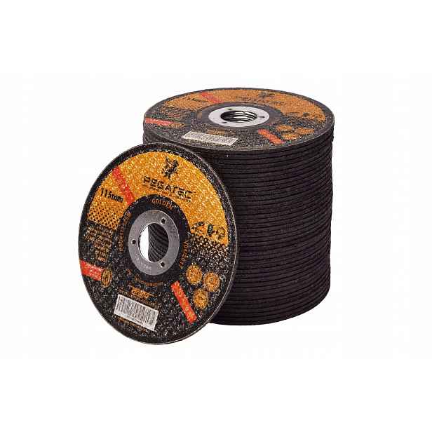 Kotouč na řezání kovu 115 x 3 mm, sada 50 kusů pro brusku z nerezové oceli