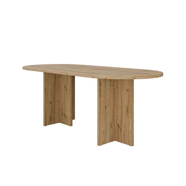 Oválný stůl Loen Artisan 203x90 cm