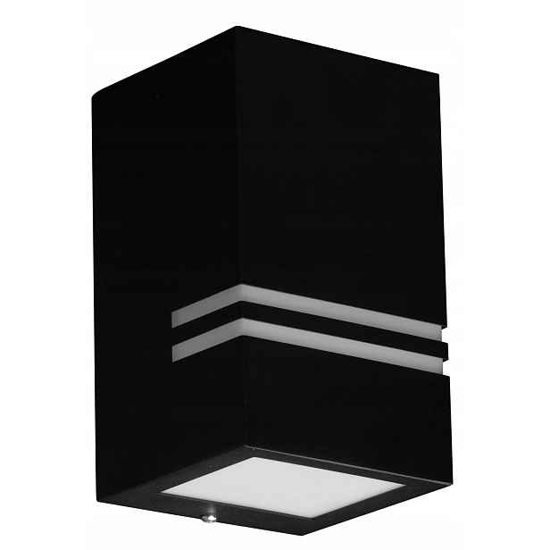 Stylová! Fasádní Lampa Zahradní Nástěnná Lampa Černá