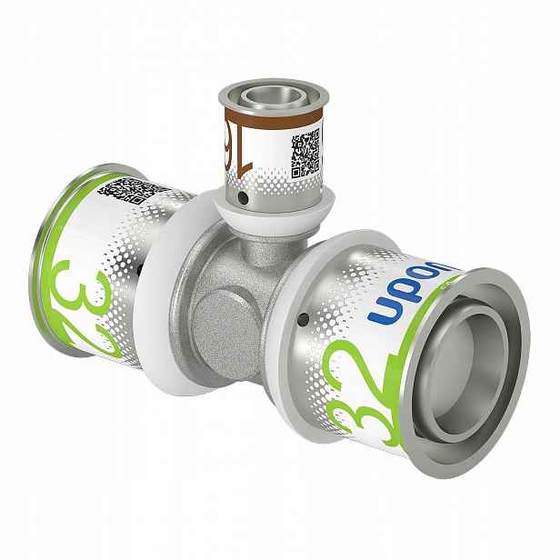 Uponor S-Press Plus t-rozdělovač 32-16-32 1070580